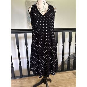 Ann Taylor Women's Sleeveless‎ Black Sheath Dress Size 4
